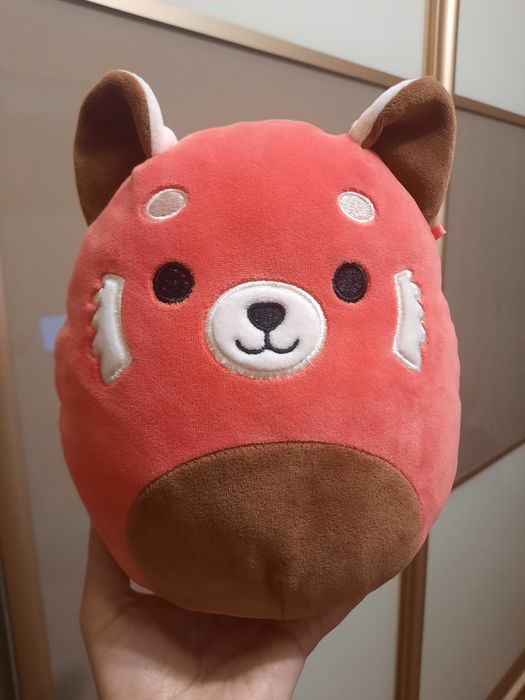 М'яка іграшка подушка червона панда Сквішмелоу Squishmallows