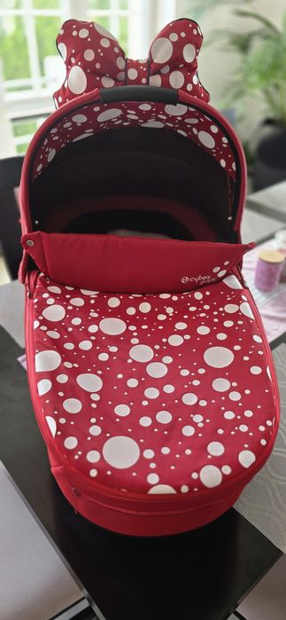 Gondola cybex priam 4.0 Jeremy Scott Petticoat czerwone kokarda