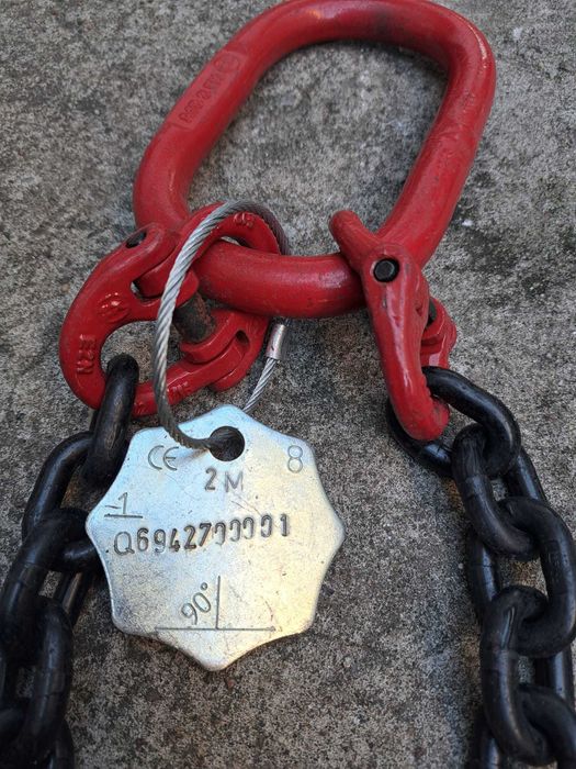 Zawiesia łańcuchowe dwucięgnowe