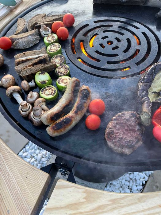 Барбекю-зона Чаша-вогнище Кострова чаша Чаша для вогню Садовий мангал