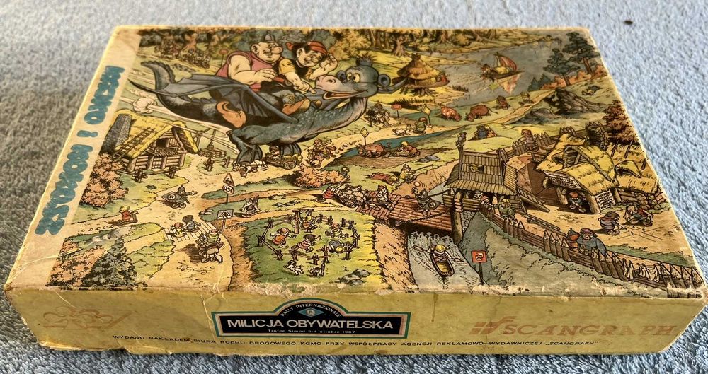 MIRMIŁOWO - PUZZLE - 600 elementów - J.Christa - PRL