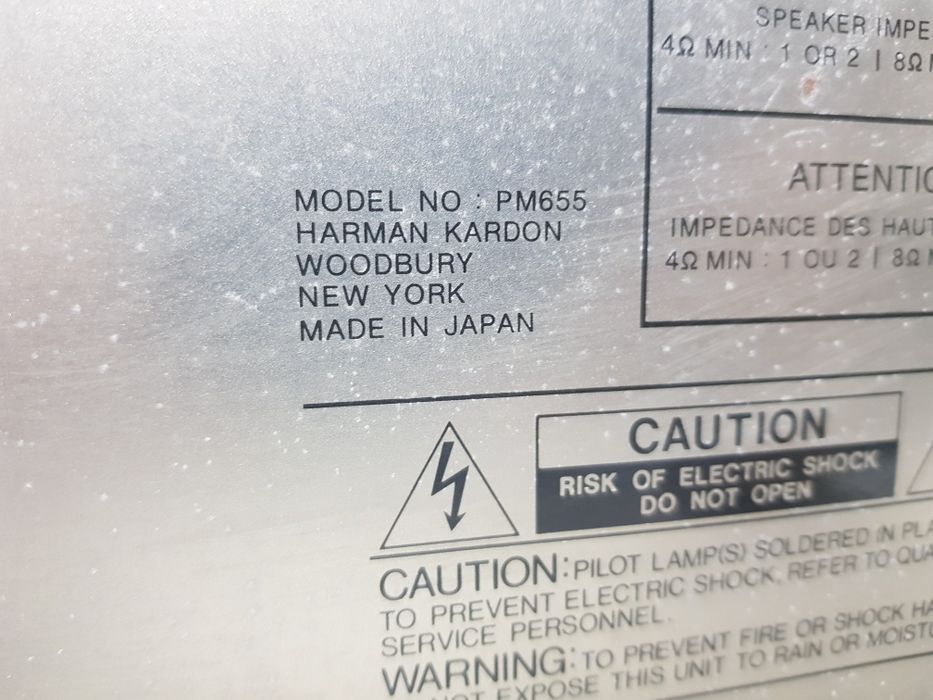 Стерео підсилювач/усилитель Harman/Kardon PM655 2x100Вт б/у з Німеччи