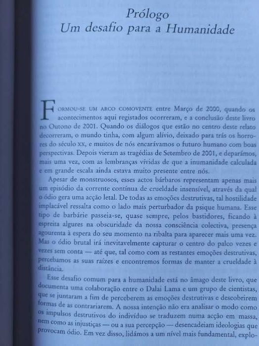 Emoções Destrutivas e Como Dominá-las - Daniel Goleman, Dalai Lama