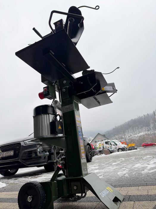 Łuparka Hydr. do Drewna-Rębak 8ton Mocna 400V Wersja Norweska JakNowa