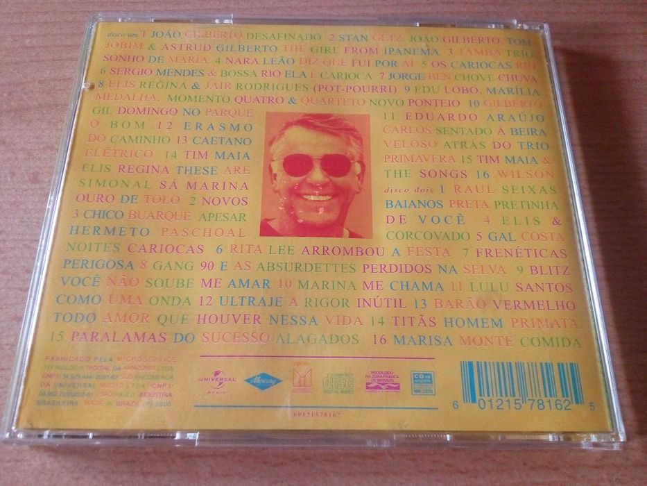 Nelson Motta Noites Tropicais - 2xCD - Astrud e João Gilberto Gil Jobim Stan Getz Elis Nara Leão Frenéticas Jorge Ben Edu Lobo Caetano Buarque RitaLee