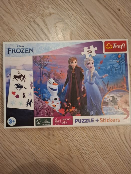 PUZLE Kraina lodu 3+