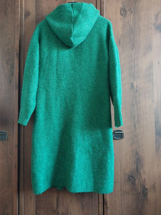 Sweter/kardigan z kapturem  M/L