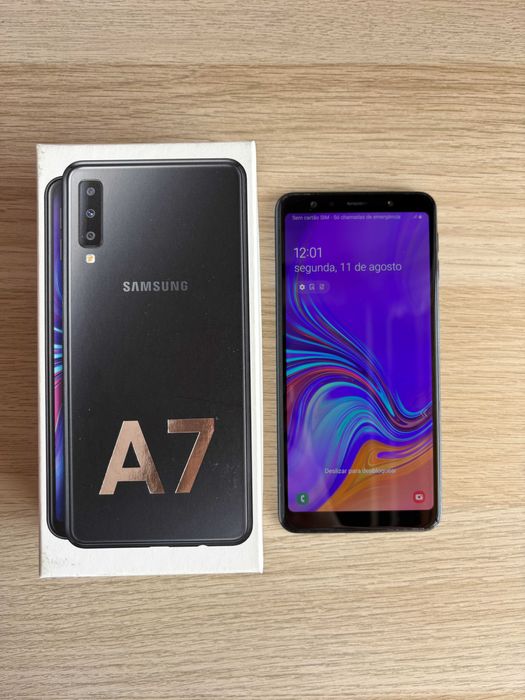 Smartphone Samsung Galaxy A7 4G 64Gb/4Gb preto