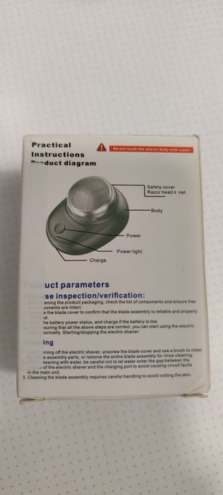 Бритва с USB- зарядкой, мини дорожная электробритва, новая