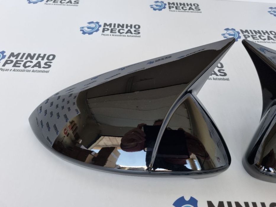 Capas de Espelho Vw Golf 7 VII Preto Brilho