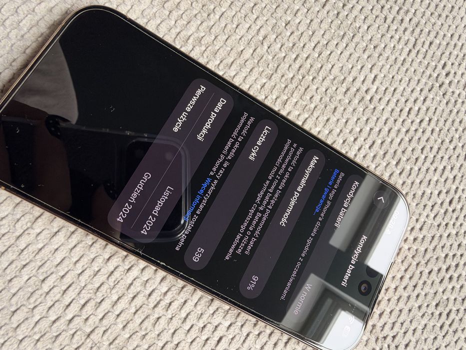 IPhone 16 Pro 128 gb złoty