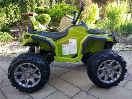 Duży QUAD światła led koła EVA pilot 2.4GHz SKÓRA samochód elektryczny