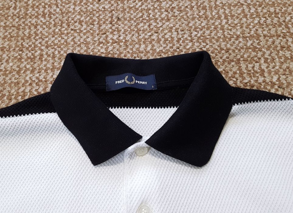 FRED PERRY поло футболка оригінал S смугаста