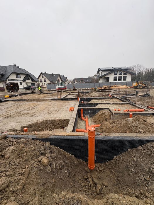 Firma budowlana, budowa domu