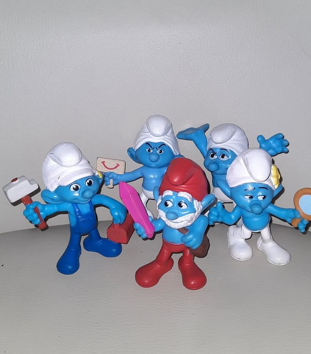 Figurki Smerfy  5 szt