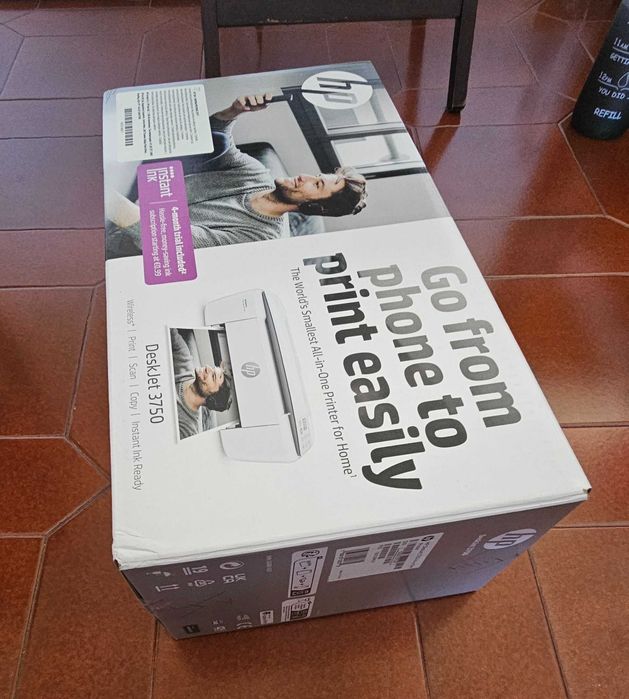 Impressora Deskjet 3750 nova
