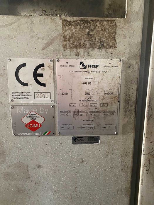 Автоматична свердлильна установка FICEP з ЧПУ (601 DEE Excalibur 6)