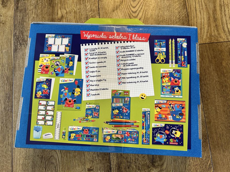Nowa wyprawka szkolna 1 klasa Bambino