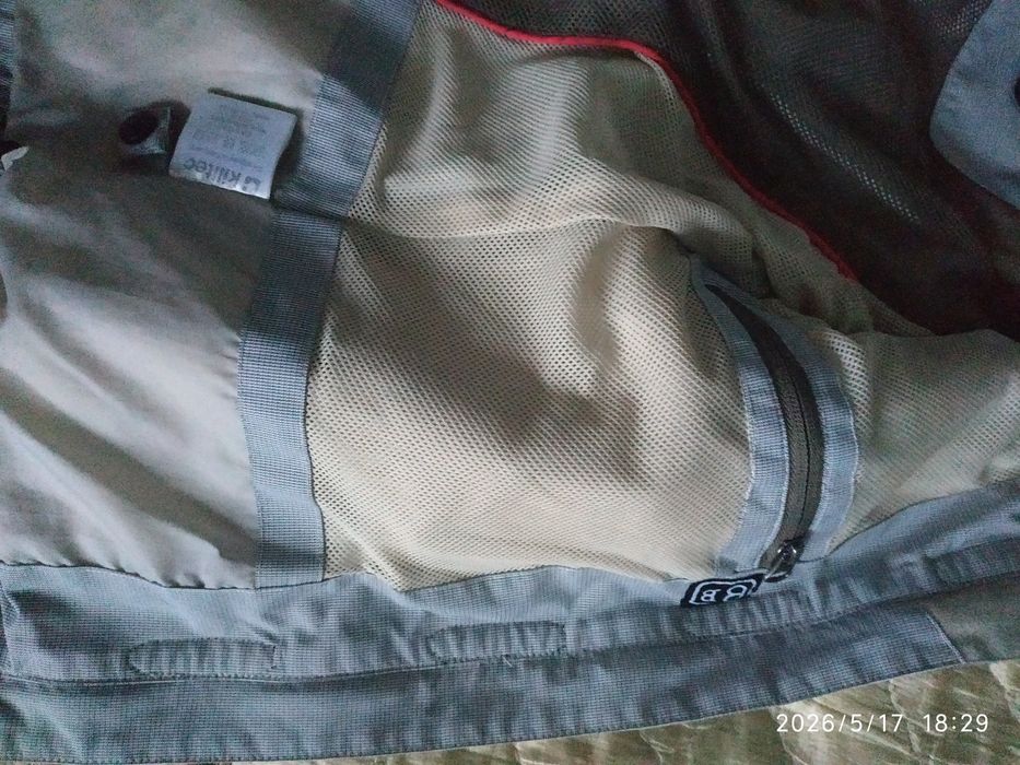Kurtka dziecięca szara, r 152,firmy killtec, używana