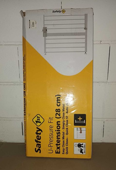 Extensão 28Cm Barreira De Segurança Easy-Close Safety 1St