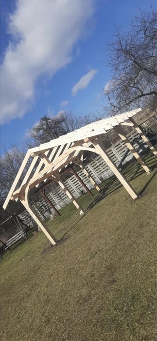 Szkielet wiaty na samochód