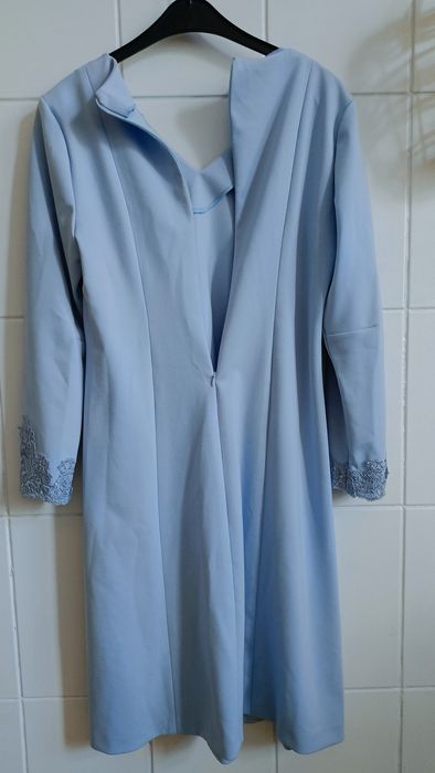 Sukienka błękitna damska 42 wesele, komunia