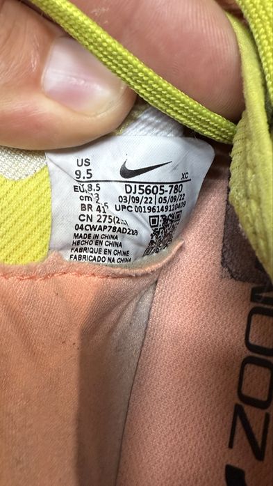 Сороконожки Nike ZOOM Mercurial VAPOR 15 Pro TF DJ5605-780 - Original