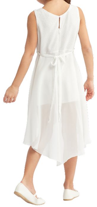 Elegancka Sukienka Dla Druhny Jasmina,biel 134/140,NR 138