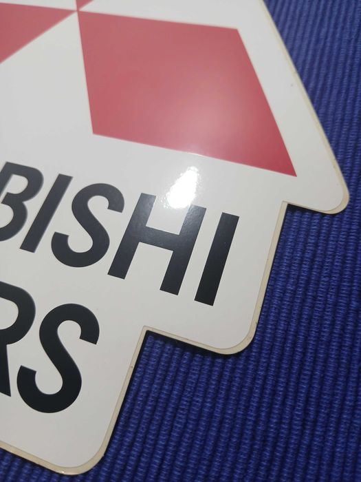 Autocolante MITSUBISHI MOTORS - Grande - Novo