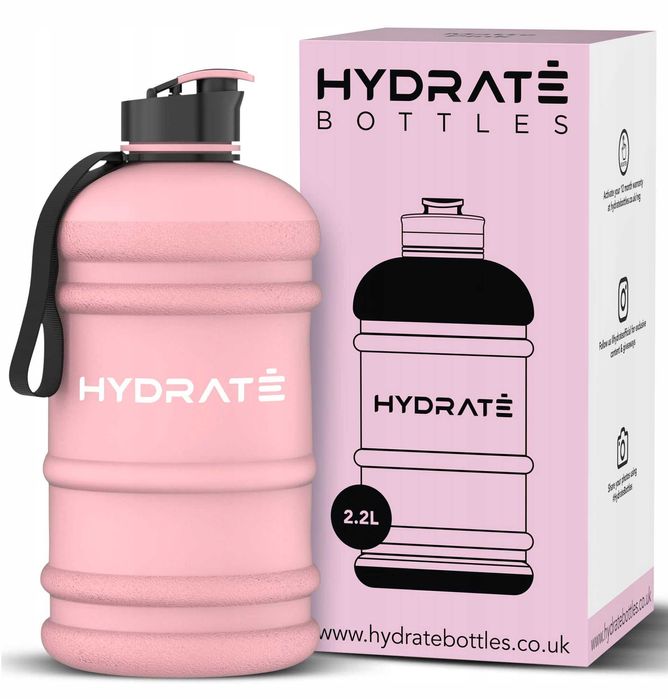 Butelka HYDRATE Bidon 2,2 l różowa