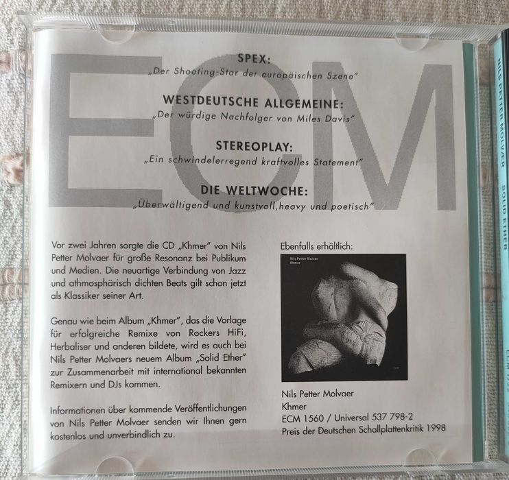2 cd's Nils Petter Molvaer