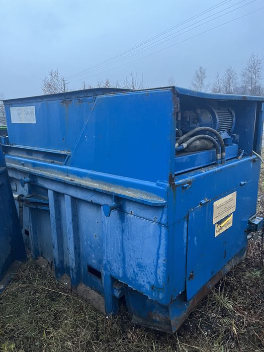 Prasokontenery prasa kontener kp7 hakowiec bramowiec