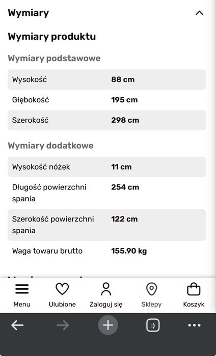 VOLARE U Narożnik, rozkładany