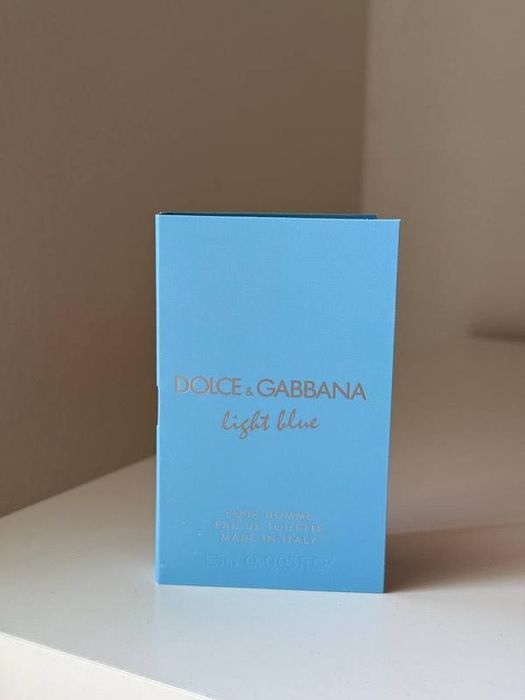 Туалетна вода dolce & gabbana light blue pour homme