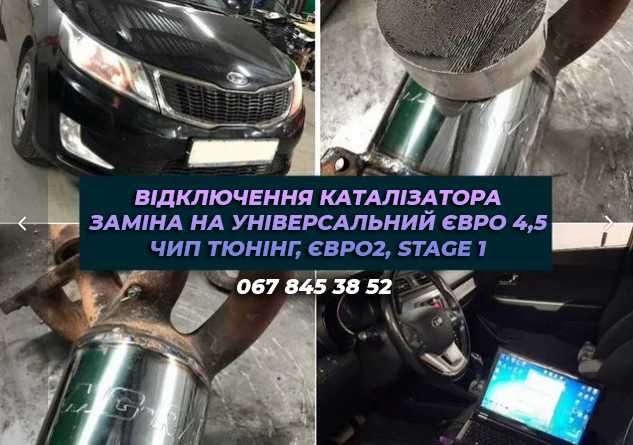 Видалення Каталізатора/Сажового Чип Тюнинг Євро 2 Stage 1 DPF EGR