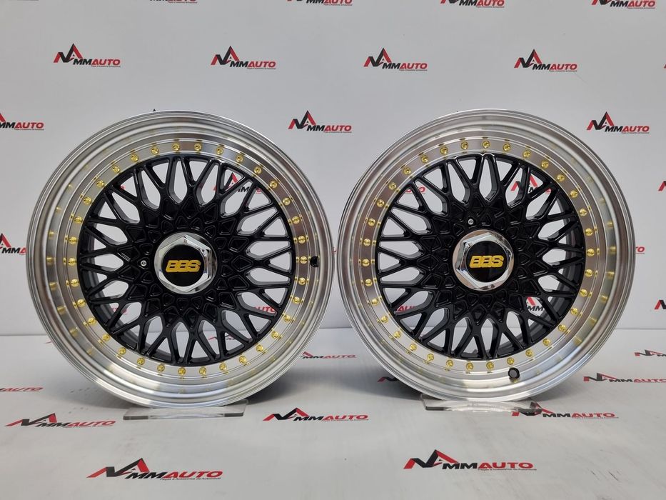 Jantes Look BBS RS Preto Polido 16 (5x100) (5x112)