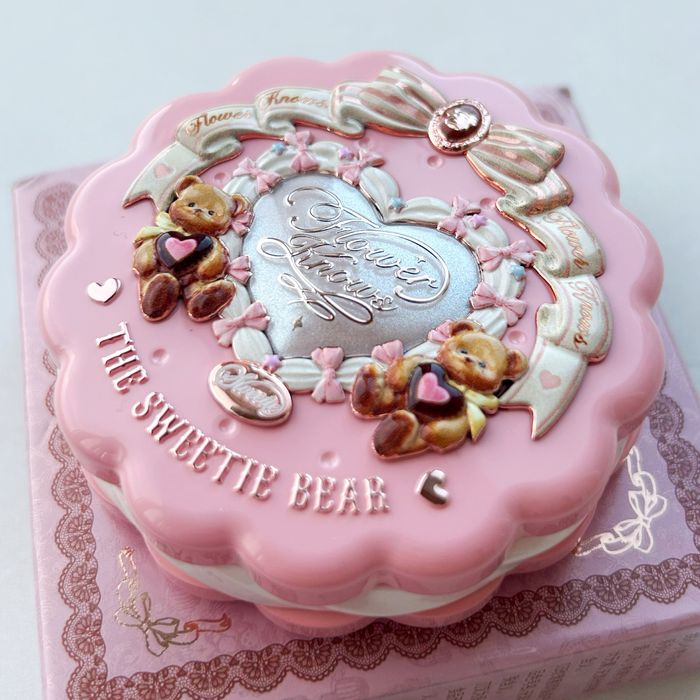 Рум’яна Flower Knows The Sweetie Bear Silk Satin Blush