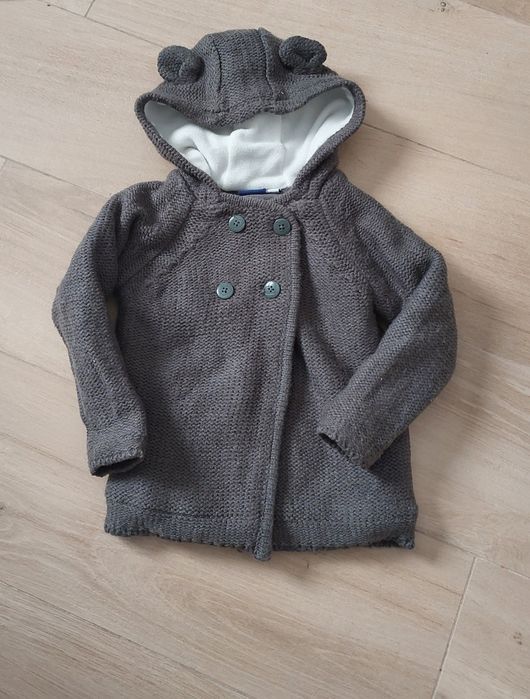 Sweter kardigan 86/92