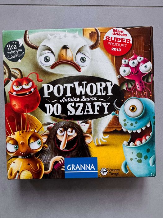Gra Potwory do szafy GRANNA 00177