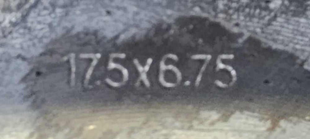 Felga stalowa 6.75x17.5 Mercedes *S