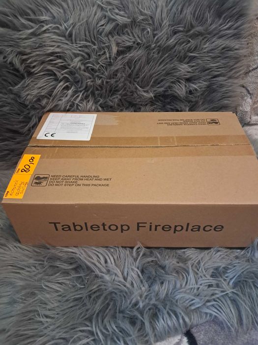 kominek stołowy bardzo elegancki