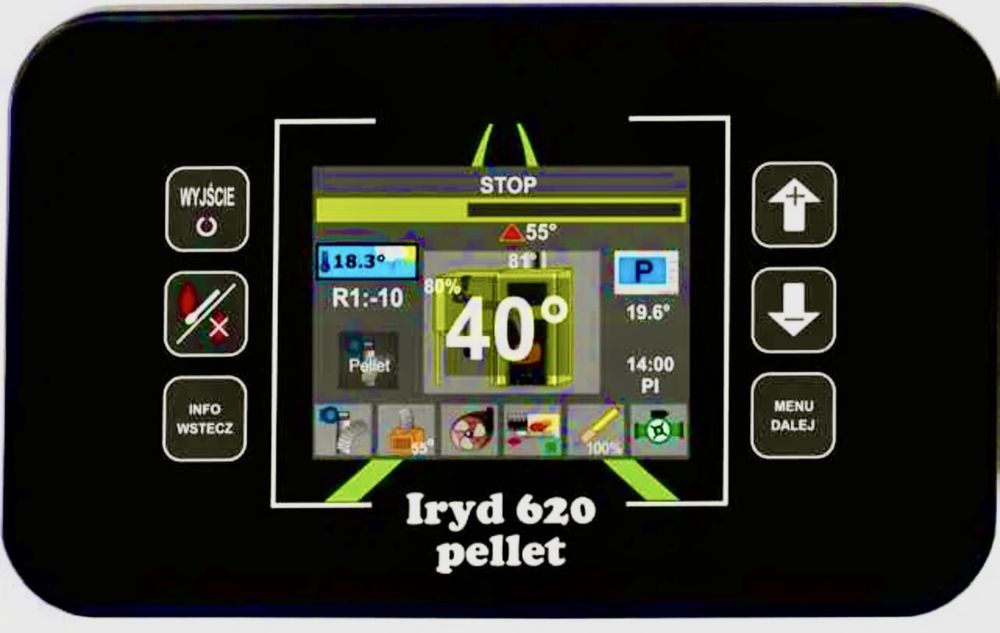 Kocioł piec Mocek z podajnikiem 20 kw 5 klasa ekogroszek pellet drewno