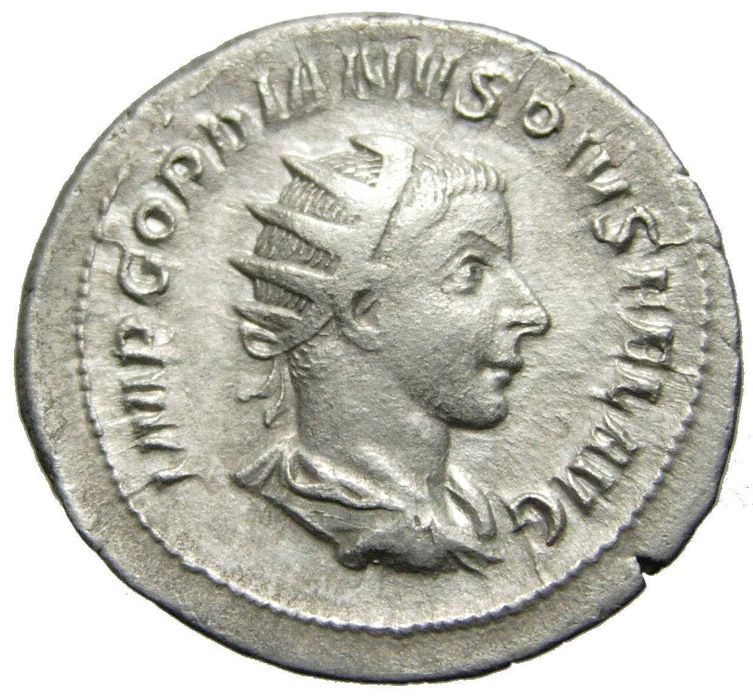 Roman Coin – Antoninianus Silver Coin of Gordian III (238–244 AD)