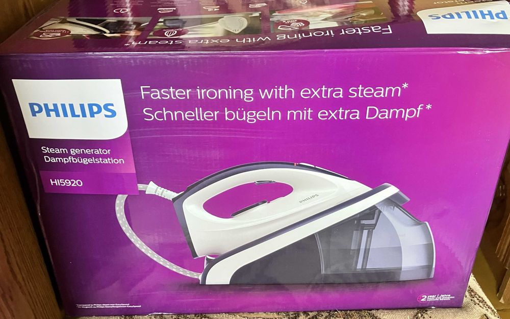 Żelazko, Stacja parowa   Philips HI5920/20 2400 W