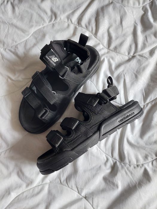 Сандалі New Balance Sandals 36-44р Унісекс Black Grey