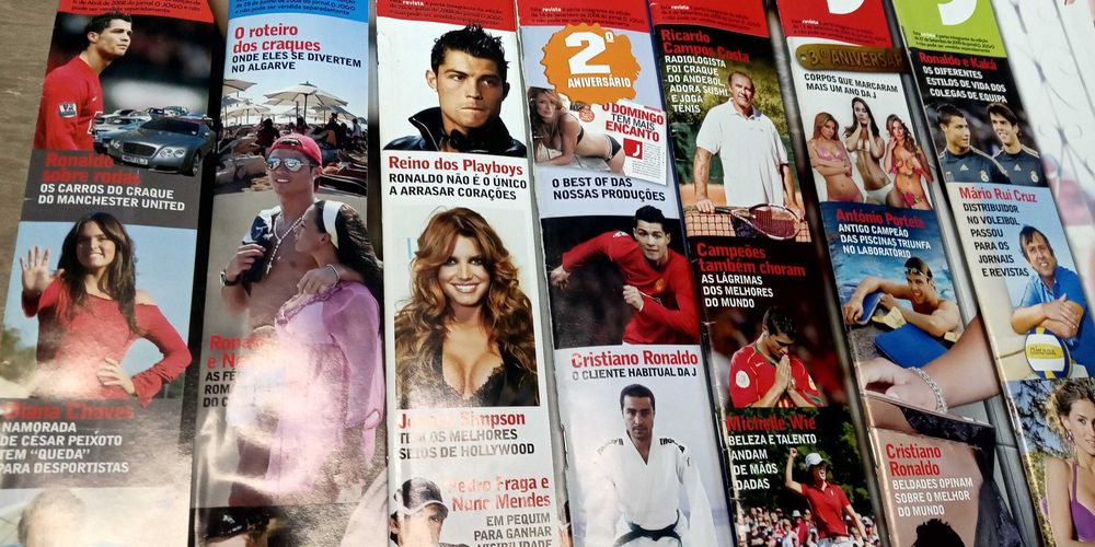 Penthouse novembro Revista Jota com CR7
