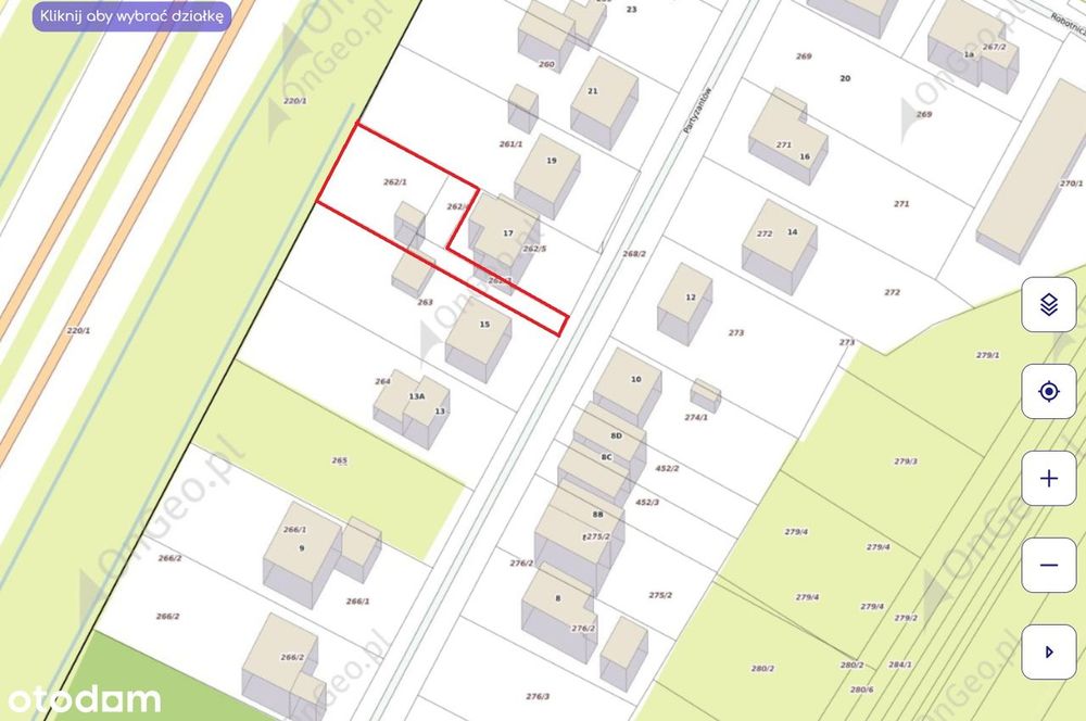 Działka budowlano-usługowa 700m² z MPZP – media, blisko Warszawy S8 - Widok 5