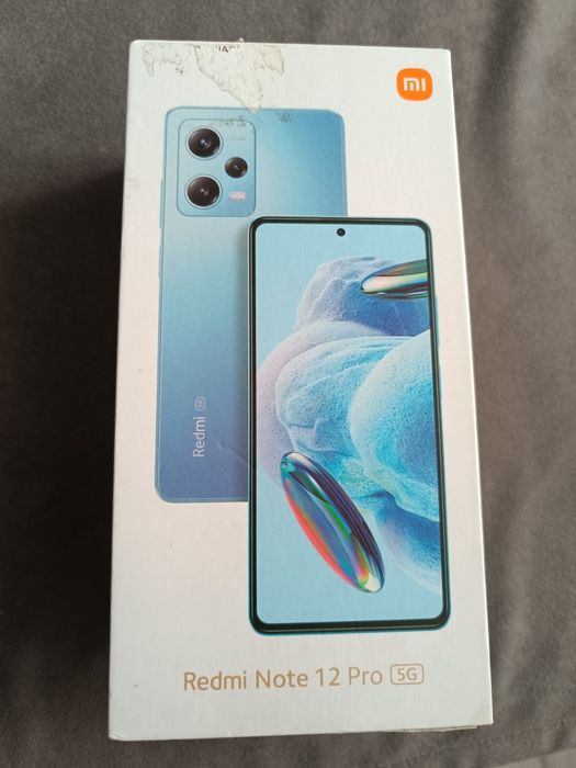 Xiaomi Redmi Note 12 pro 5G kolor czarny stan idealny