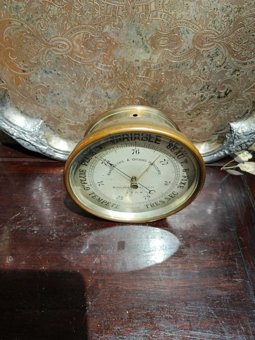 Barametro mesa Centenário 14 cm Ginásio