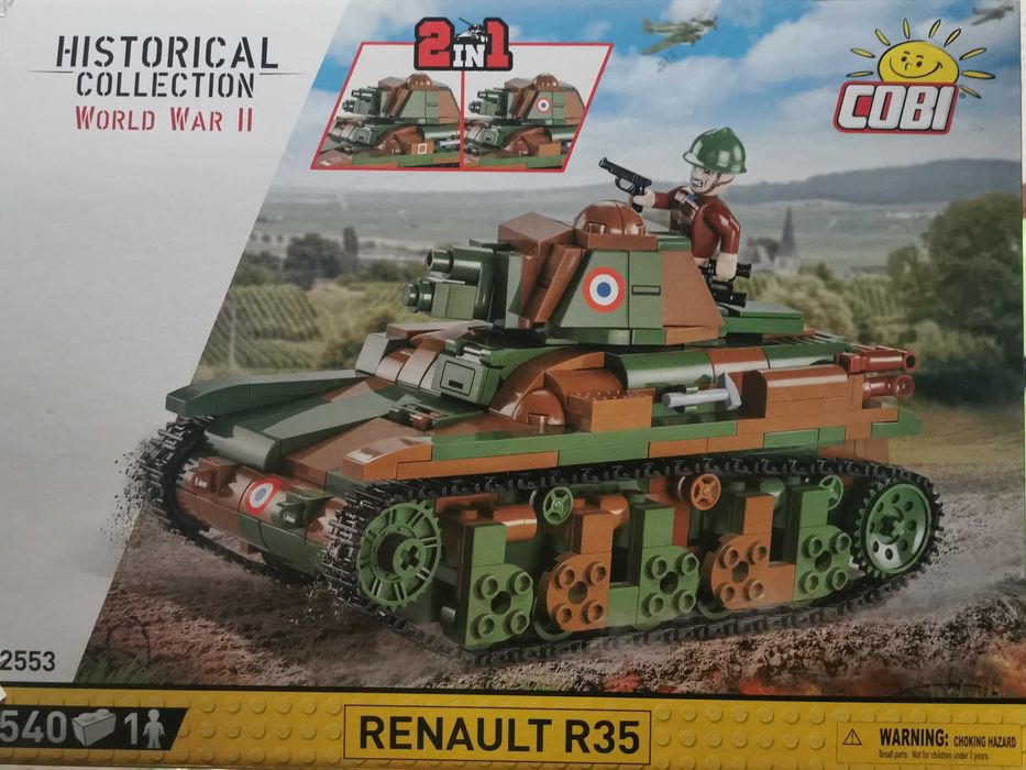 Klocki Cobi zestaw czołg tygrys pantera